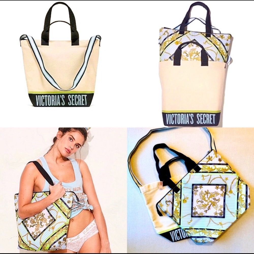 Vs Victoria’s Secret beach tote bag NEW